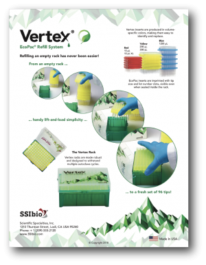 Vertex EcoPac flyer cover
