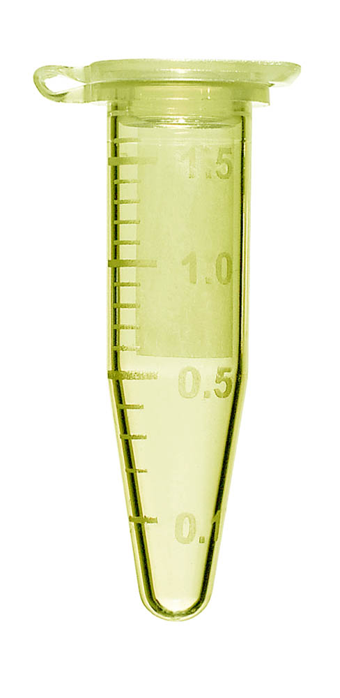 1.5 mL Low-Binding Microcentrifuge Tubes, Boil-Proof, Yellow