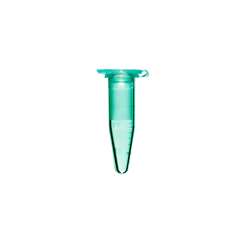 1.5 mL Microcentrifuge Tubes, Large Easy-Open Cap, Green