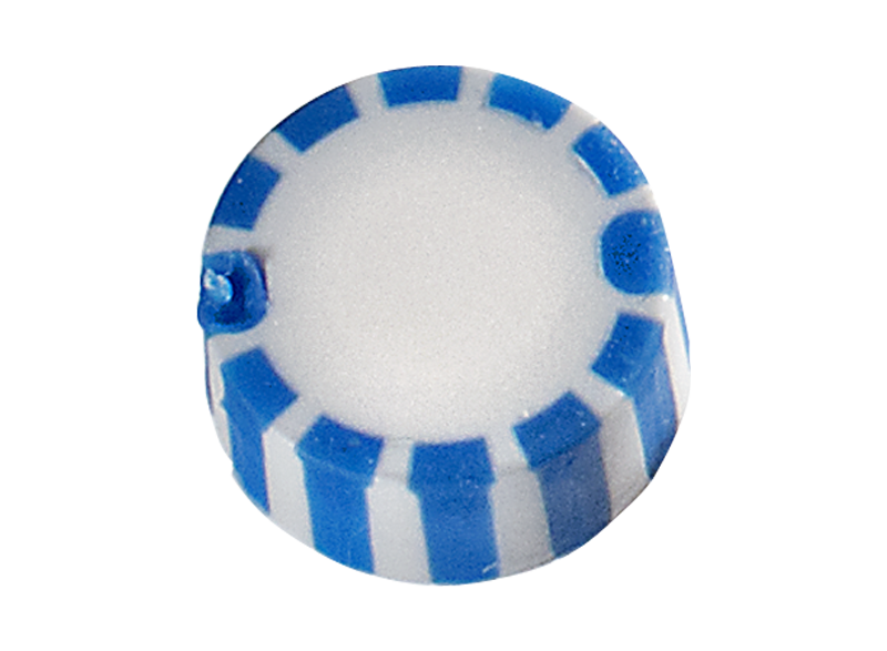 GripSeal&reg; Caps With Molded O-Ring, Blue
