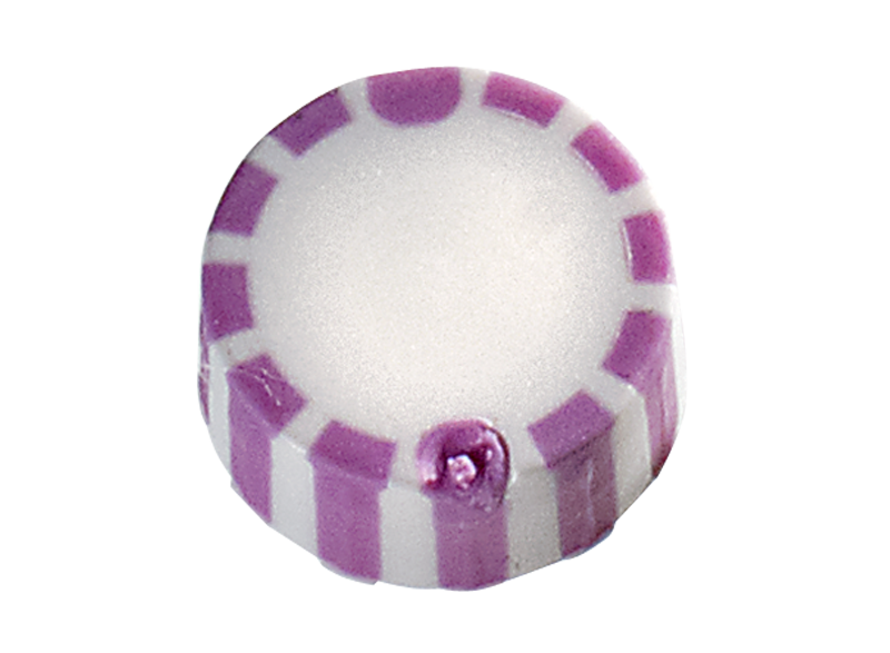 GripSeal&reg; Caps With Molded O-Ring, Violet