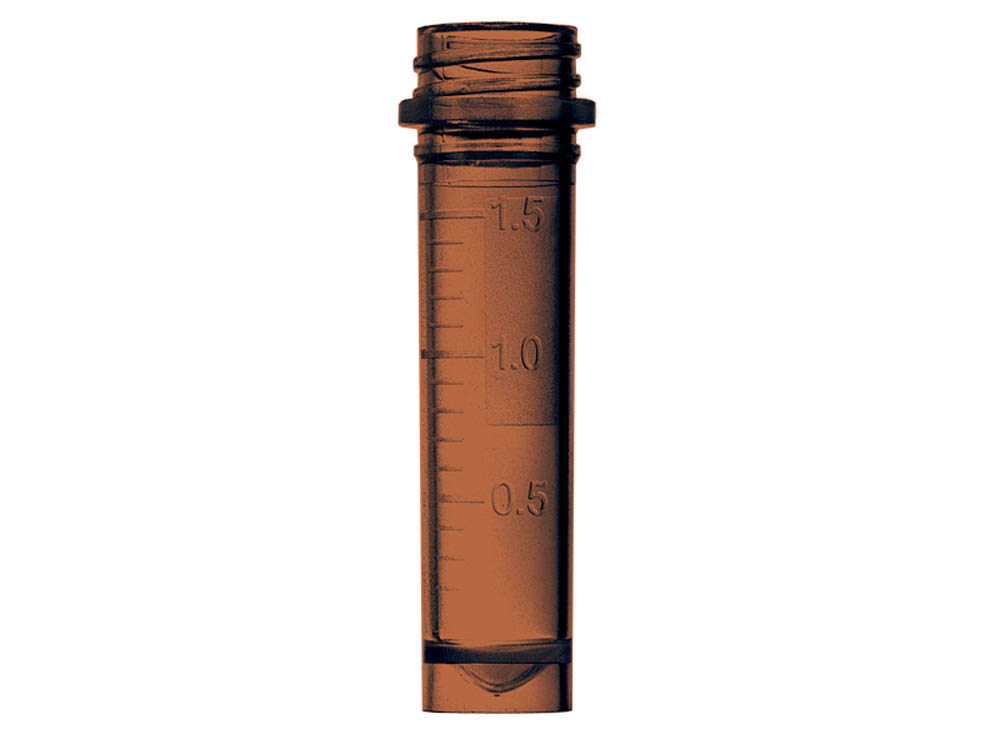 2.0 mL Screw Microtube, Skirted, Graduated, Amber