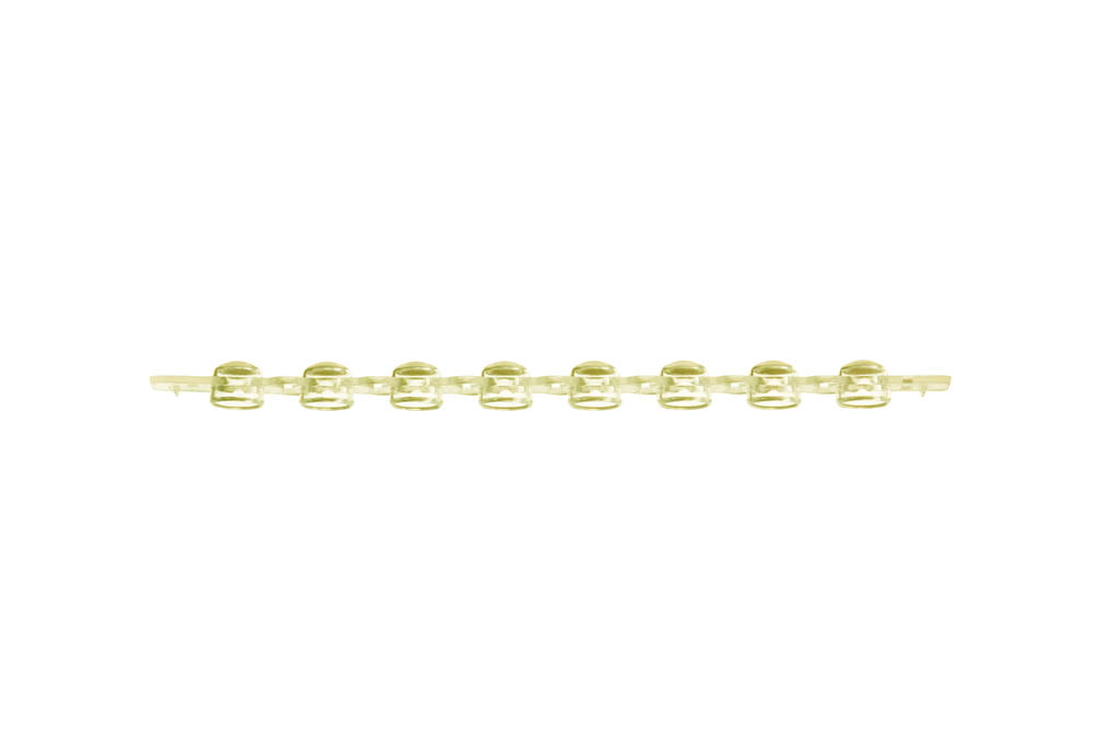 8-Strip PCR Dome Caps, Yellow