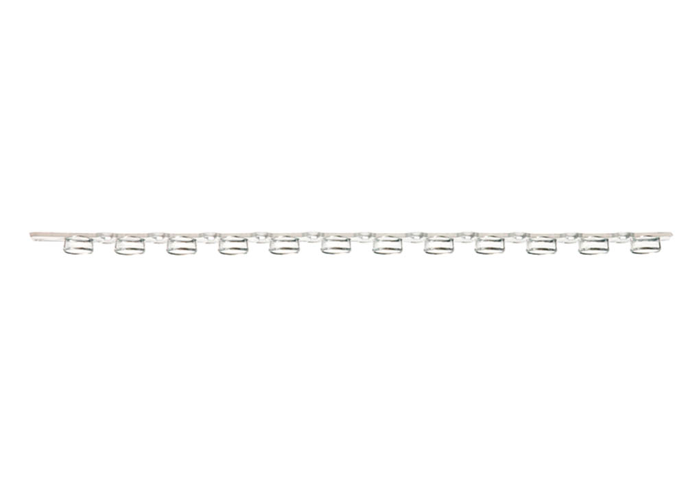 12-Strip PCR Flat Caps
