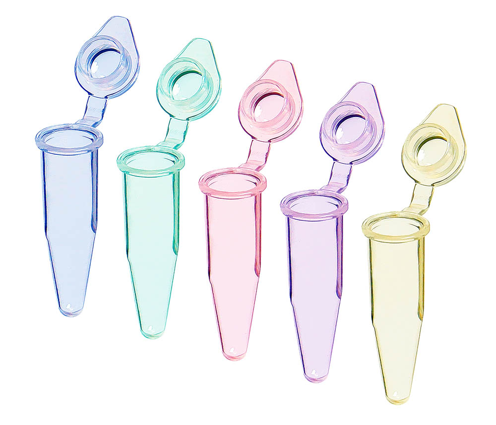 0.2 mL Individual PCR Tubes with Dome Caps, Red