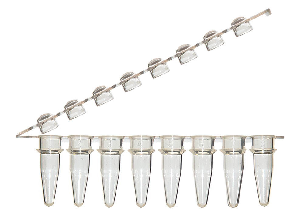 0.2 mL 8-Strip UltraFlux&reg; z PCR Tubes with Dome Caps