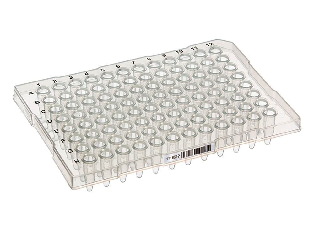 96-Well 0.2 mL PCR Plates, ABI&reg;-Type, Barcoded