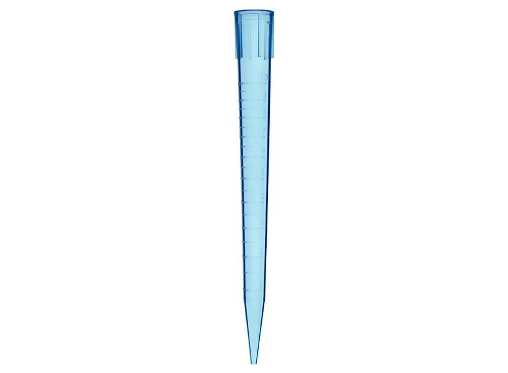 10 mL Macro Tips, Socorex/ Thermo Finn-Fit, Racked, Blue